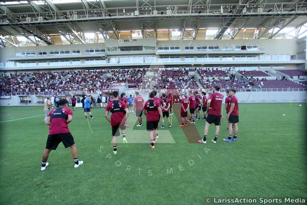 Με 28 παίκτες στο Καρπενήσι η ΑΕΛ Με 28 παίκτες στο Καρπενήσι η ΑΕΛ