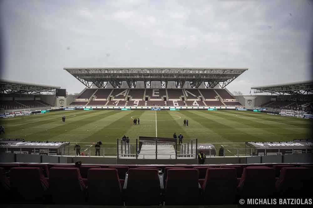 Μόνο “βυσσινί” στο AEL FC ARENA Μόνο “βυσσινί” στο AEL FC ARENA